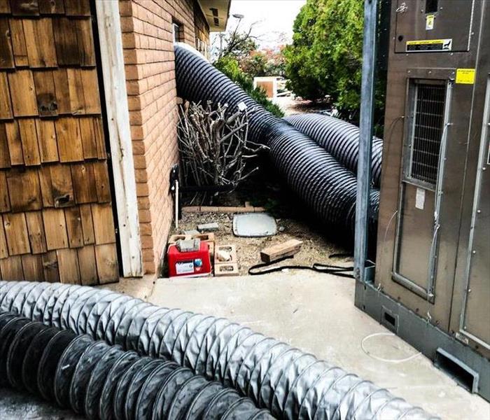 Large drying equipment in a commercial building in Cottonwood, AZ.